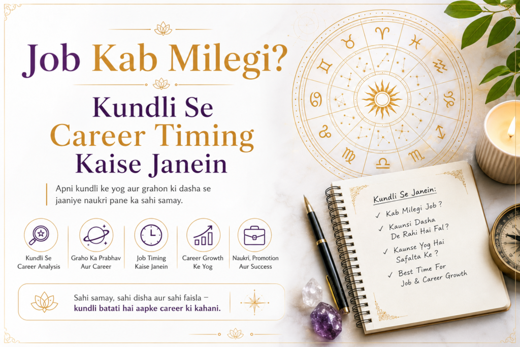 Job Kab Milegi Kundli Se Career Timing Kaise Janein