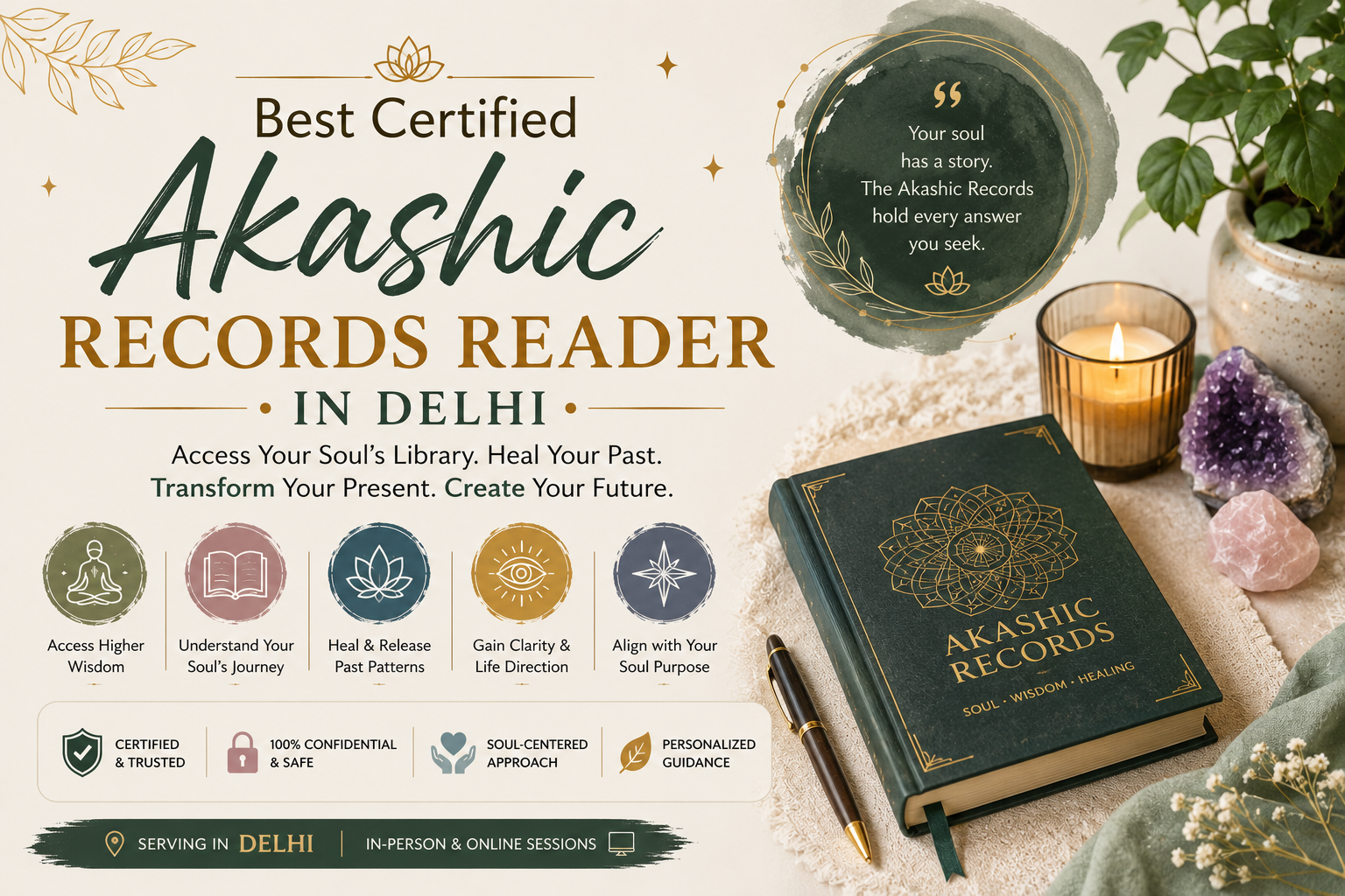 best Certified Akashic Records reader in Delhi